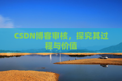 CSDN博客审核,探究其过程与价值